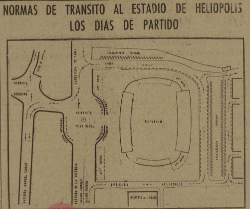 Normas de circulación en Heliópolis 1958 manquepierda.com/historiarealbe…
