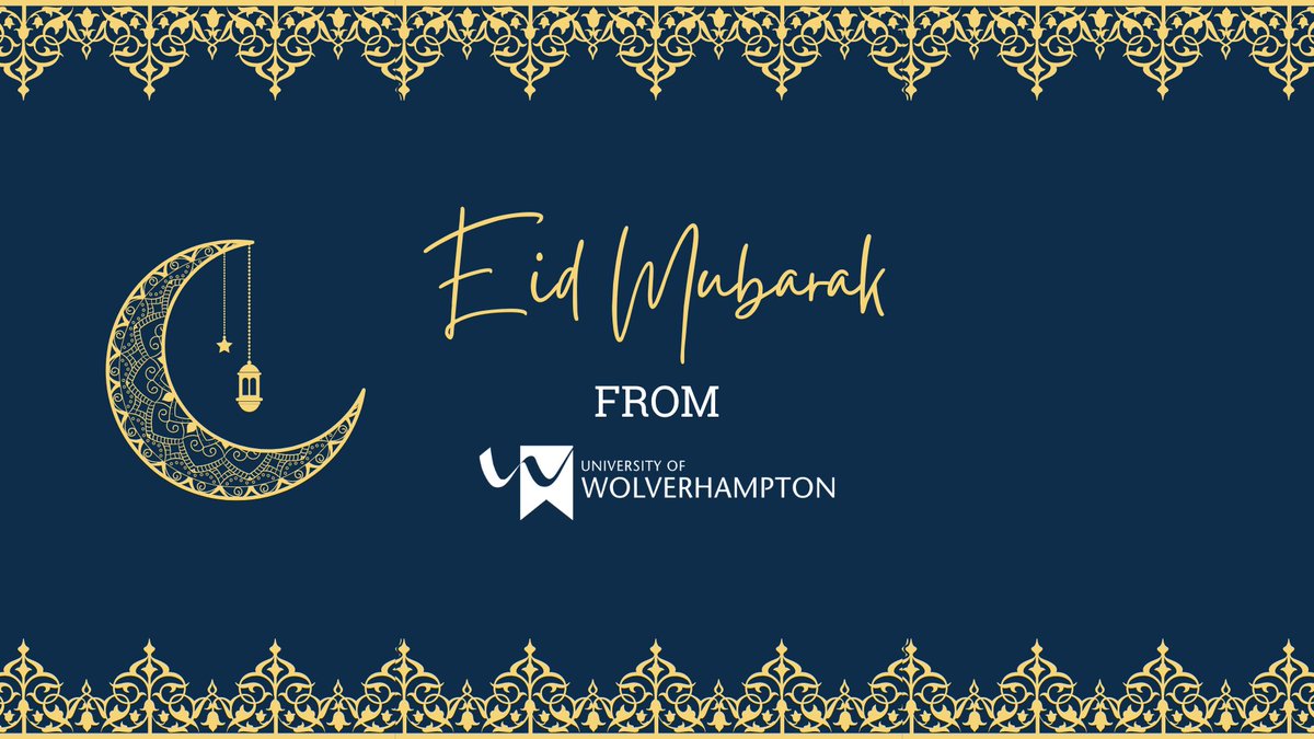 🌙 From all of us at the University, we wish a very happy Eid to all of our students, staff and alumni celebrating this week! Full message from our Muslim Chaplain 👉 bit.ly/3VS0eN7