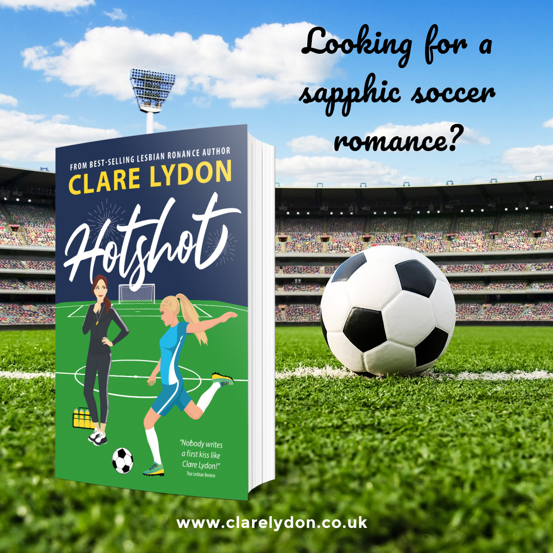 Ready for #England vs #Ireland later? If you want a #sapphic #soccer #romance to read alongside it, I got you covered! Hotshot is packed with goals, desire & scorching first kisses. An irresistible romance about the beautiful game!clarelydon.co.uk/books/hotshot/ #lesbian #lesfic #woso