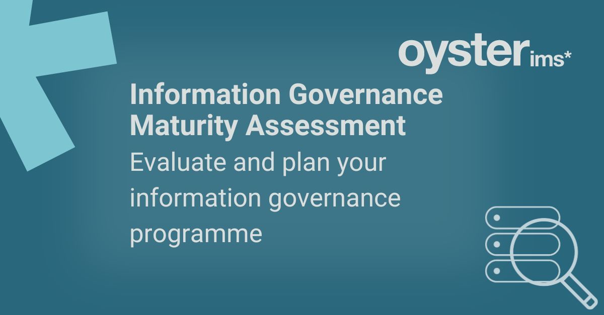 Does your organisation have an appropriate information governance programme in place and a plan to improve it? #InfoGov buff.ly/3W8GS6T