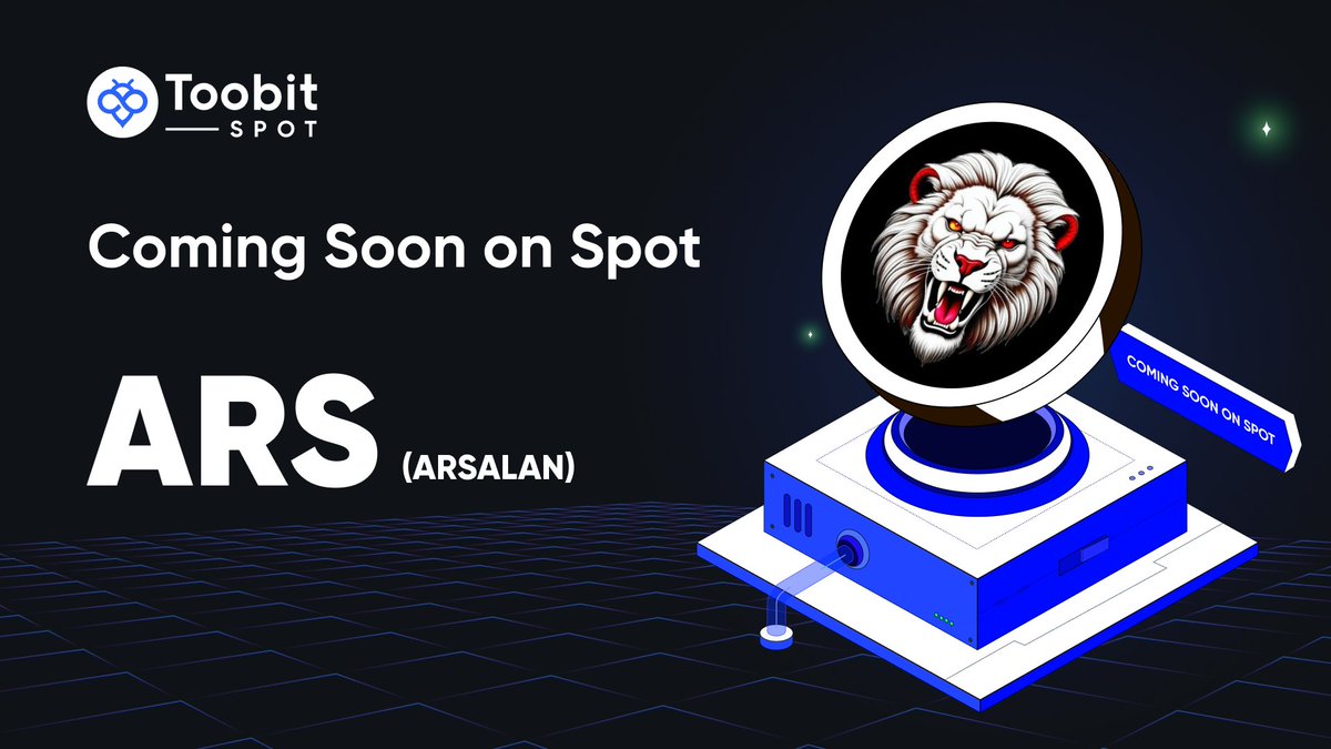 🔥 Brace yourselves, $ARS token is gearing up for its #Toobit debut! 💥 Stay tuned for trading updates! #crypto #Toobit #ARS #newlistings
