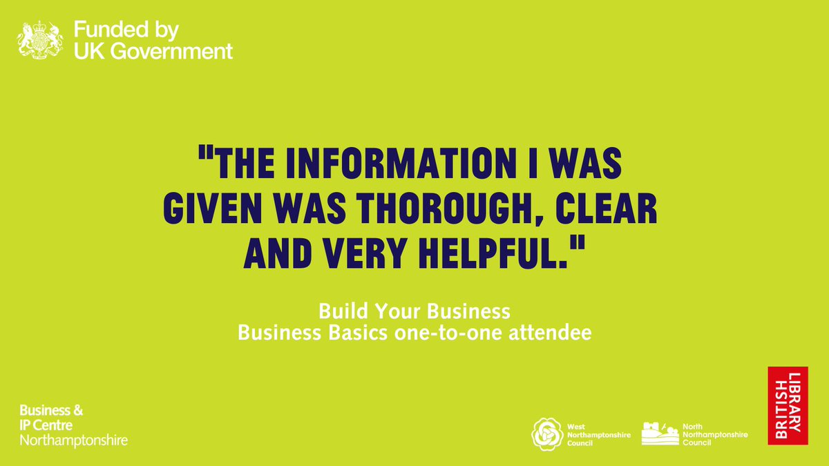 As part of our Build Your Business programme, we're delighted to be able to provide FREE drop-in sessions where you can discuss your business ideas with one of the BIPC Northants team. Take a look at what one attendee had to say about the sessions 👇 #UKSPF #BuildYourBusiness