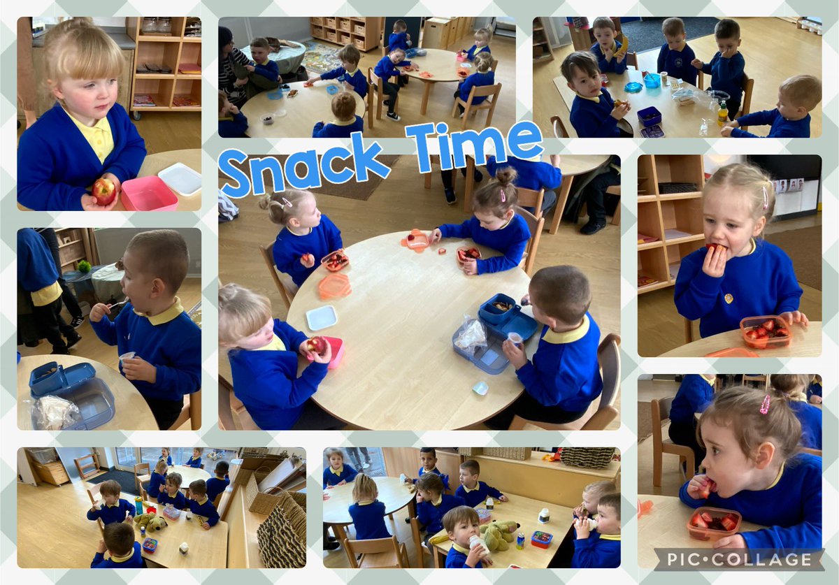 We showed our new friends how to recycle their snack waste in Efan’s bag 🍒🍓🍎🍌 #HealthyHarri #EthicalEfan @rhosyfedwen