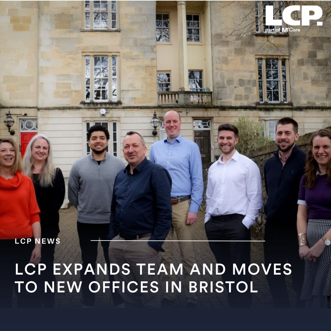 LCP EXPANDS TEAM AND MOVES TO NEW OFFICES IN BRISTOL

National commercial property and investment company LCP, part of M Core, has moved to new offices in Bristol to accommodate its growing South West team. 

Read more : lcpgroup.co.uk/news?n=729

#lcpgroup #bristolteam #newoffice