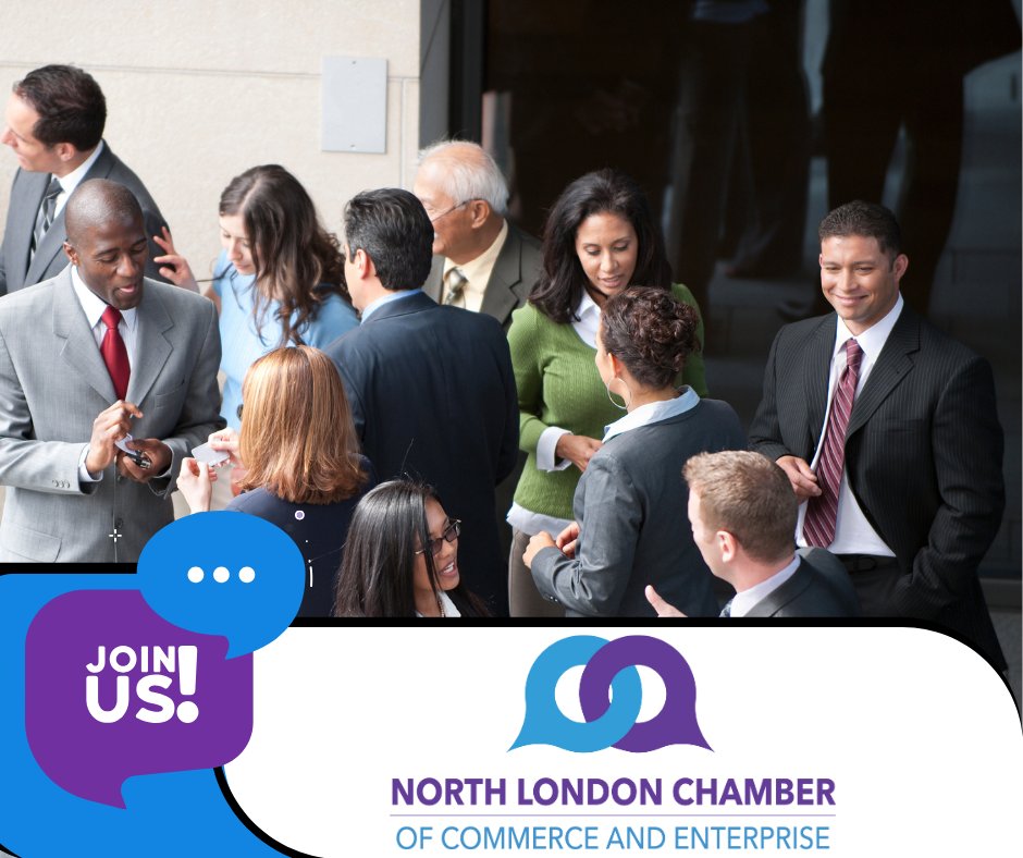 Join the North London Chamber of Commerce and Enterprise to make new contacts and generate new opportunities! Become a member and benefit from: regular networking events; use of the NLCCE logo; business promotional opportunities and more! Join today at: ow.ly/eG8k50R9lj2