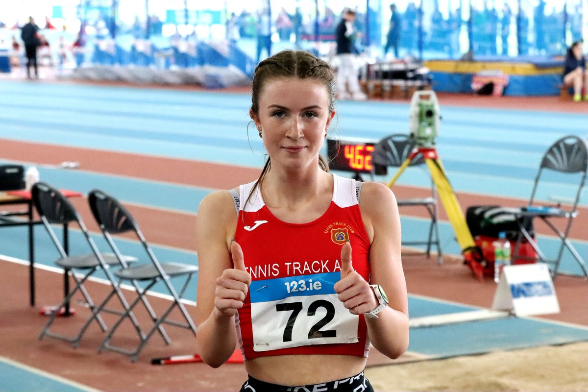 The 123.ie National Juvenile Indoor Champs gets the thumbs up from us👍 That concludes the domestic indoor season for 2024 but you can catch up on all the results from the season ⤵️ athleticsireland.ie/competition/re… 📸GMU & Perri Williams Photography #IrishAthletics