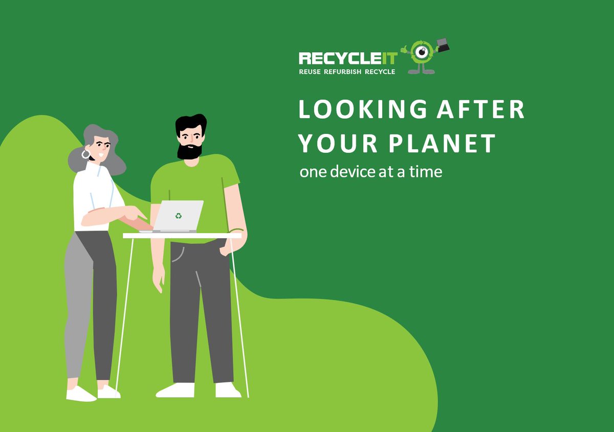 Looking after your planet, one device at a time! 

At  RecycleIT, we're more than just a hardware recycling company – we're  passionate about reducing electronic waste and preserving our planet for  future generatio🌱💚

info@recycleit.co.uk
01282 779674