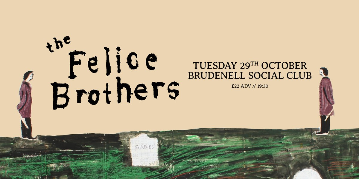Showcasing the group at their most intimate & unvarnished, @felicebrothers have announced their new album, 'Valley Of Abandoned Songs', along with their Brudenell return on 29th October! 🕺 On sale this Friday @ 10AM! 🎟️ ➡️ bit.ly/TheFeliceBroth…