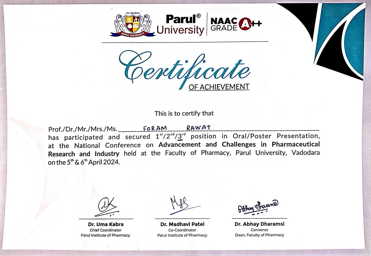 GTU-Graduate School of Pharmacy tweet media