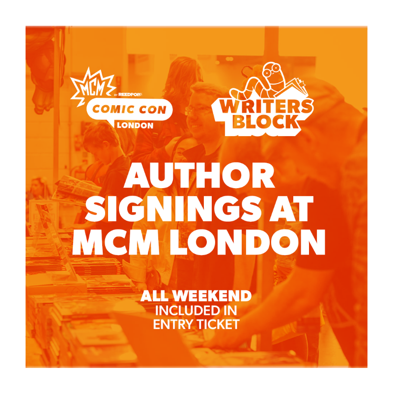 MCMComicCon's tweet photo. We are super excited to announce the first of our authors joining us in Writers Block
✨ A.Y. Chao @ay_chao
✨ Polly Hall @pollyhallwriter
✨ Rosie Hewlett @rosiehewlett
✨ Oliver K. Langmead @oliverklangmead
✨ Tori Bovalino @toribov

Buy tickets: https://t.co/AJEGc8CsWF