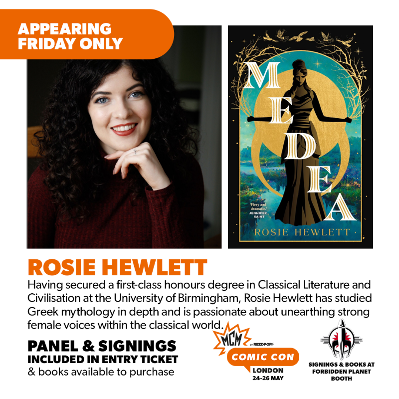 MCMComicCon's tweet photo. We are super excited to announce the first of our authors joining us in Writers Block
✨ A.Y. Chao @ay_chao
✨ Polly Hall @pollyhallwriter
✨ Rosie Hewlett @rosiehewlett
✨ Oliver K. Langmead @oliverklangmead
✨ Tori Bovalino @toribov

Buy tickets: https://t.co/AJEGc8CsWF