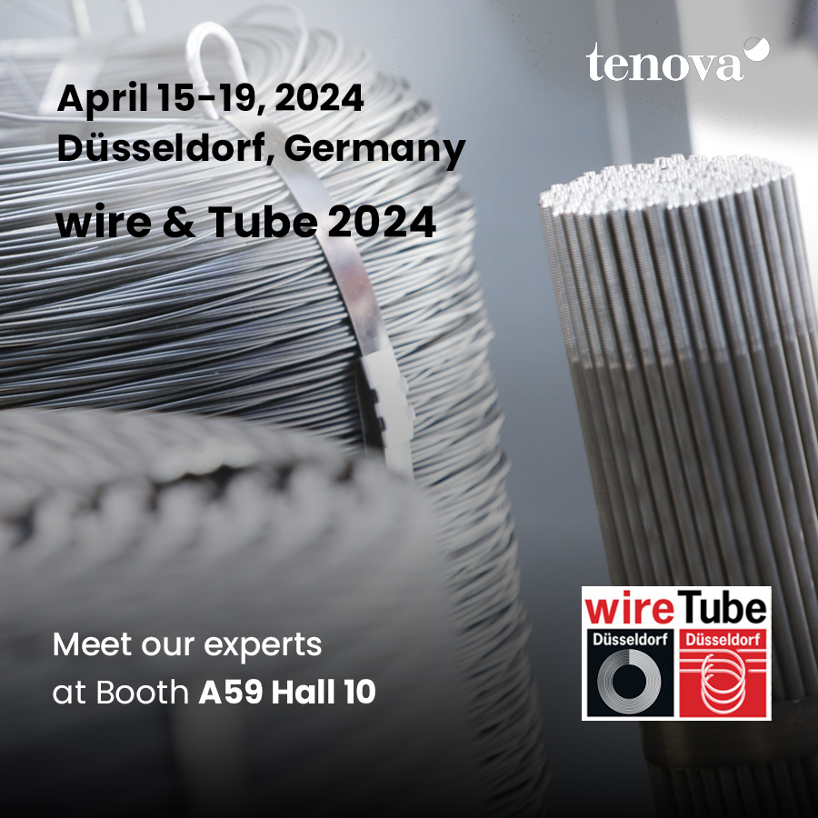 📍 Excited for wire & Tube 2024 in Düsseldorf, April 15-19! Visit our @TenovaLOI and Italimpianti colleagues at Booth #A59, Hall 10 to explore our efficient heat treatment furnaces and sustainable solutions at the ecoMetalsTrail. Don't miss out! 👉 tenova.com/newsroom/upcom…