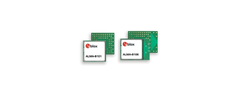 RFDesignSA's tweet photo. The ALMA-B1 Series from u-blox AG is a #RFModule with Data Rate Up to 2 Mbps, Supply Voltage 1.7 to 5.5 V, Output Power 13 dBm, Sensitivity -104 dBm, Operating Temperature -40 to 105 Degree C. https://t.co/6CowPCo4PC https://t.co/QoAzzKugO7