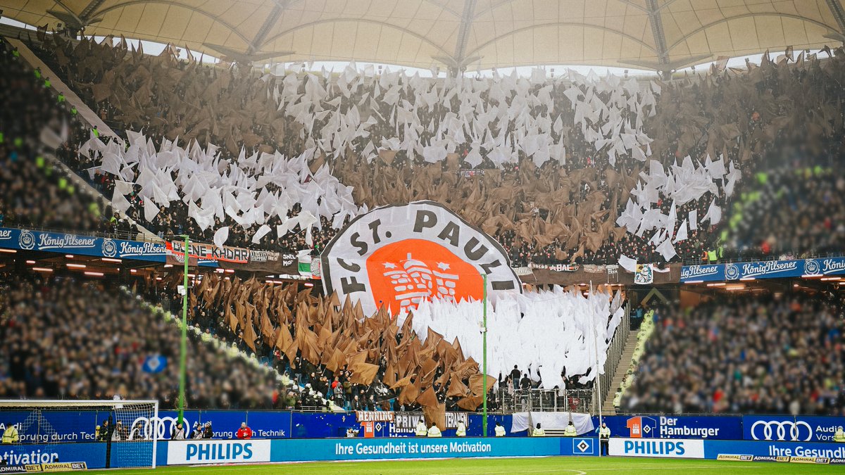 Alle Tickets für unser Derbyrückspiel im Volksparkstadion wurden beim Mitgliedervorverkauf am Dienstagvormittag (9.4.) erworben. 🏴‍☠️ #fcsp #hsvfcsp