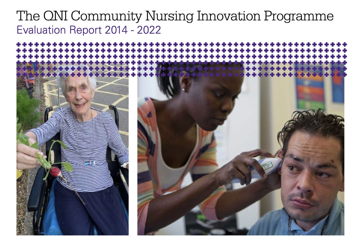 📰 NEWS: The Queen’s Nursing Institute has published a new evaluation of its Community Nursing Innovation Programme Read more here: tinyurl.com/yev4asrp