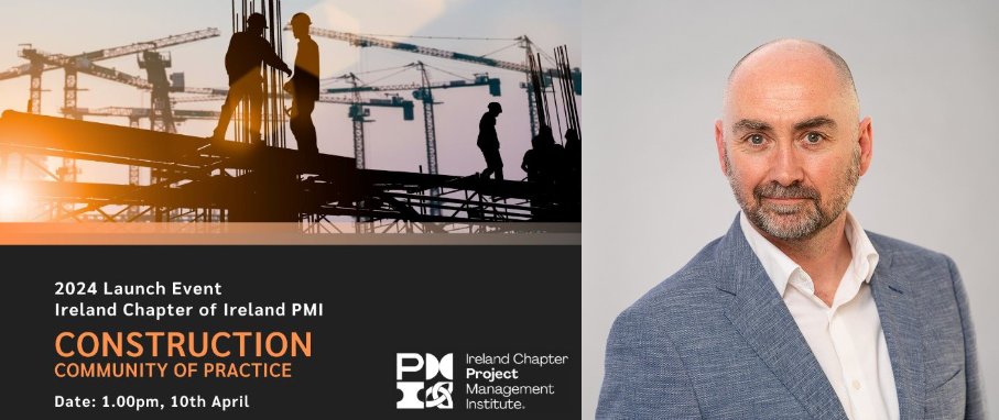 We are thrilled to introduce Barry Doyle, Director at KSN Project Management, as one of the esteemed speakers for our upcoming Construction CoP Launch!

Date: 10th of April
Time: 1.00pm
Register: lnkd.in/g3SKc9Fi

Register now to secure your spot!

#projectmanagement