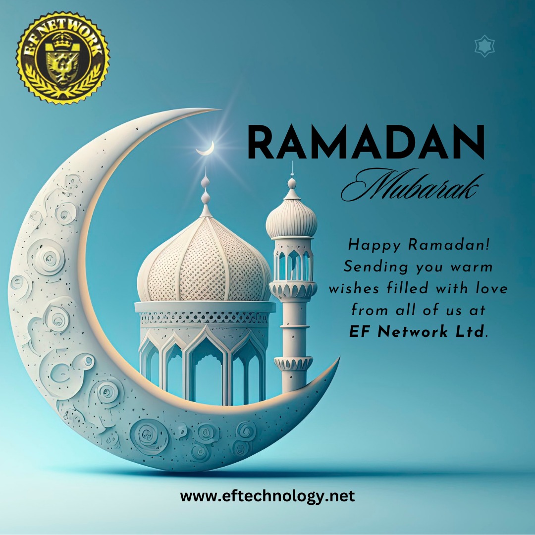 efnetworkltd's tweet image. Wishing you a blessed and joyous Eid.

. 

 #virtualtechnology #ICT #webdesigners #tech #securitysolutions #ConnectingTheWorld  #unizik #Ramadan ##Eid #ChatGPT