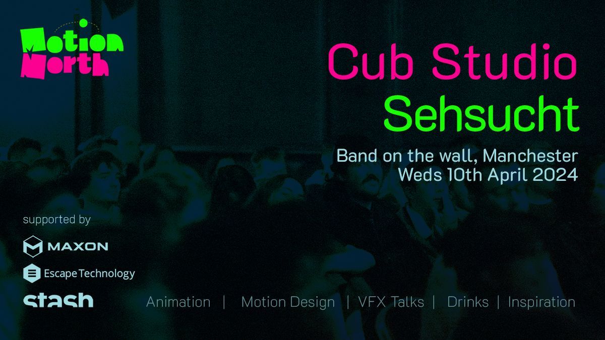 Join <a href="/MaxonVFX/">Maxon</a>, and all our other sponsors and guests tomorrow <a href="/bandonthewall/">Band on the Wall</a>. Goodies and giveaways + amazing inspiration. Tickets here buff.ly/3IiIZNe  #motiondesign #animation #events