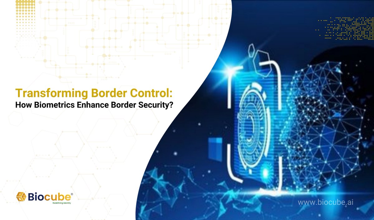 Step into the Future of #BorderSecurity with Us! Ready to explore how #biometrics is shaping the next level of #protection at our borders? The use of biometrics is transforming #identityverification & #bordercrossings have become #safer & #smoother: biocube.ai/blog/how-biome…