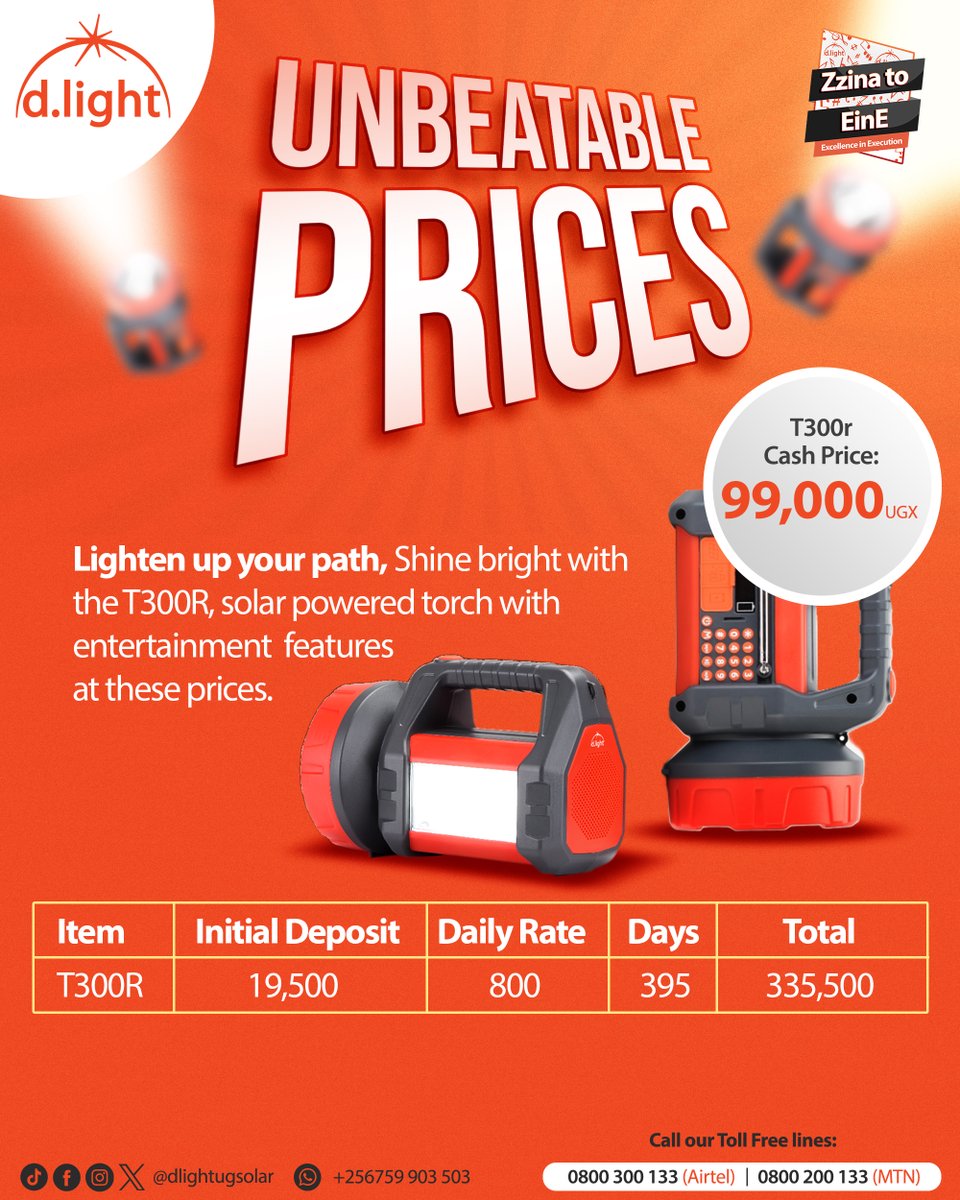 dlight_ug's tweet image. Updated Prices, Same Great Quality
Exciting news, We&apos;ve adjusted our prices while maintaining the top-notch quality you love.
Check out these new prices and shop now courtesy of #dlightUg #Zzina #excellenceinexecutioN