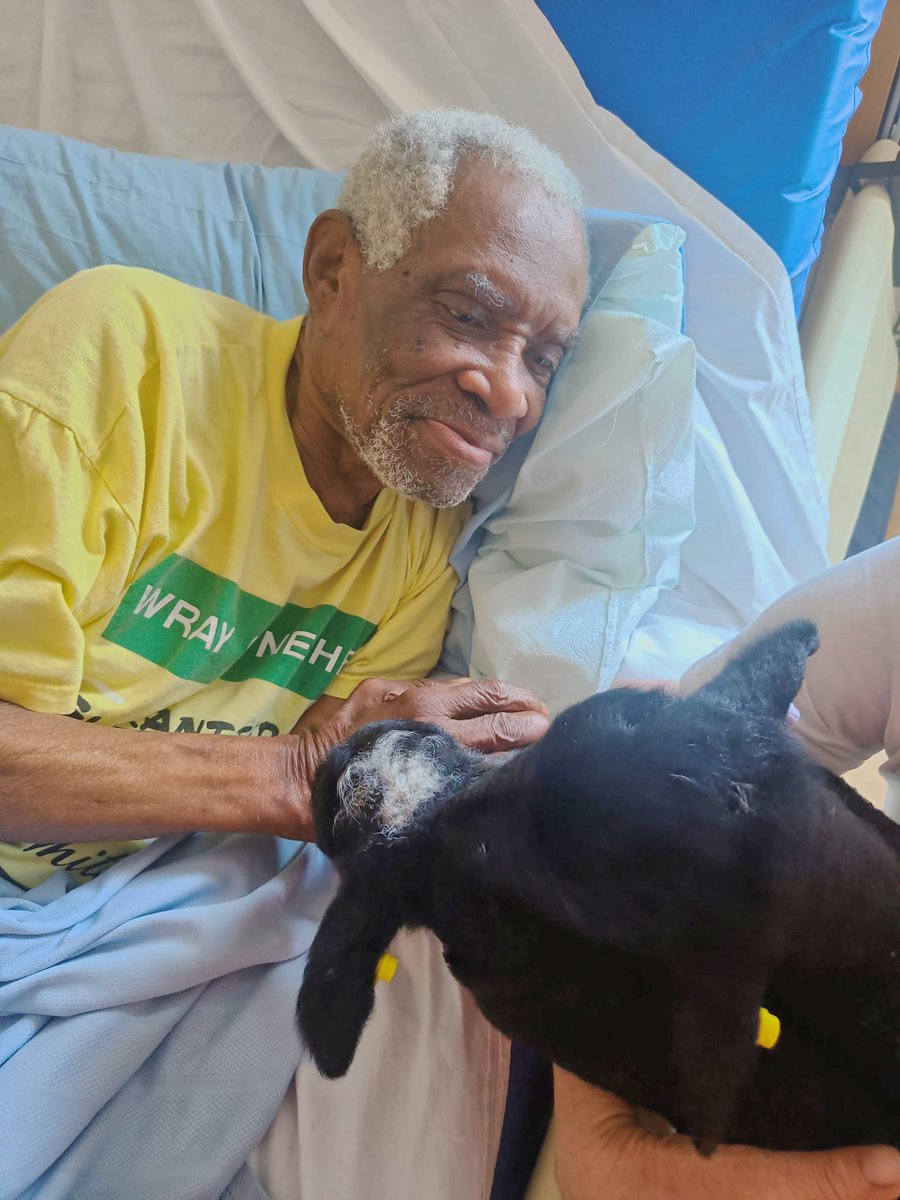 Discover the joy of pet therapy at Albany Lodge! 🐾 Find out more on our Moments of Joy page. #PetTherapy #DementiaCare 
 futurecaregroup.com/news-events/un…