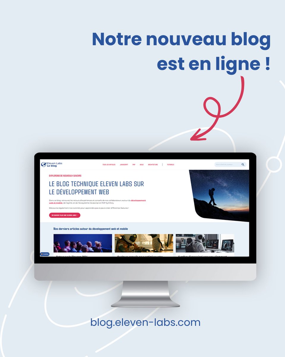 Eleven Labs (@eleven_labs) on Twitter photo 🚀Après notre site web c’est au tour de notre blog de se refaire une beauté ✨
Le visuel change mais la qualité des contenus non !
🔍Explorez le blog : blog.eleven-labs.com/fr/?utm_source…
Partagez avec nous vos impressions en commentaire 💬
#newblog #développementweb 🚀Après notre site web c’est au tour de notre blog de se refaire une beauté ✨
Le visuel change mais la qualité des contenus non !
🔍Explorez le blog : blog.eleven-labs.com/fr/?utm_source…
Partagez avec nous vos impressions en commentaire 💬
#newblog #développementweb