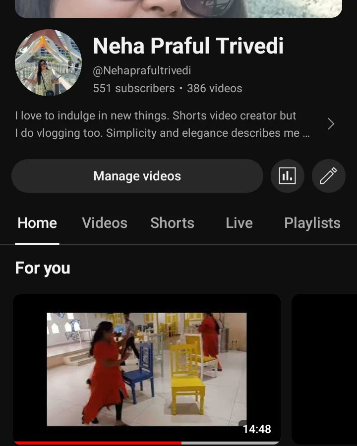NehaTri89265142's tweet photo. 500 subscribers complete on my YouTube channel. Thank you so much guys for supporting me and showering your love. Keep supporting me and subscribe my channel. I need your support to grow more. Thank you so much 🙏🙏 @YouTube #500subs https://t.co/k1xC6sr0M4