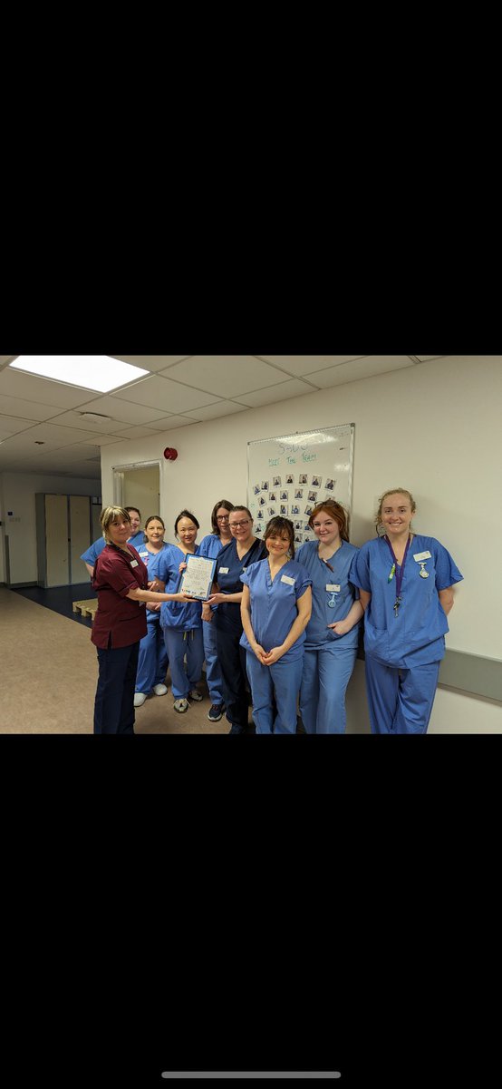 This month SHDU were awarded Team of the Month at @WghLothian 🎉 continuous hard work and team work pays off! 🏥