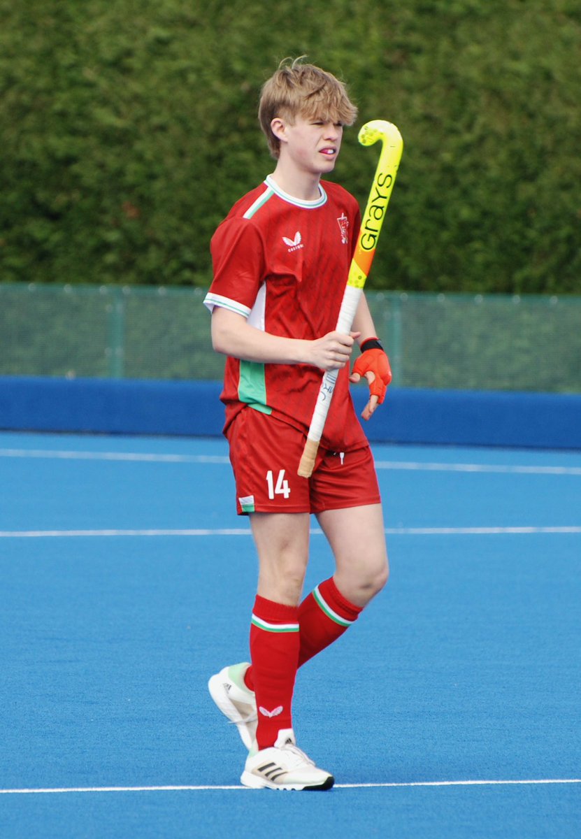 Over the Easter break Max D (5F XT) represented 🏴󠁧󠁢󠁷󠁬󠁳󠁿 U18 in a 3 match test series with Ulster 🏑 #EngageEnjoyExcel