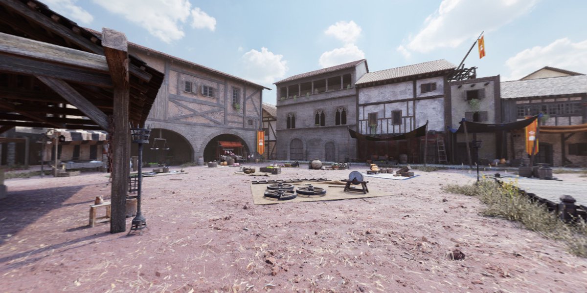 setmanamedieval's tweet photo. 📲Aquest pròxim dissabte estrenarem el tercer espai de la Ruta Virtual!

🏰 El tercer espai serà la Plaça Major de Montblanc i a través de la realitat virtual es podrà visualitzar com era la plaça un dia de mercat a l'època medieval. https://t.co/yrc4fggJgk