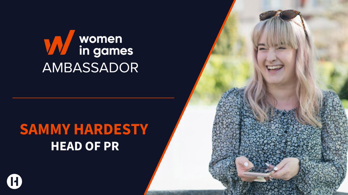Our Head of PR, Sammy Hardesty, was selected as an Ambassador for @wigj 👏 “I've always been passionate about highlighting girls & women in industries across the board. Now that I work in gaming full-time, it makes sense to align with great organisations like Women in Games.'
