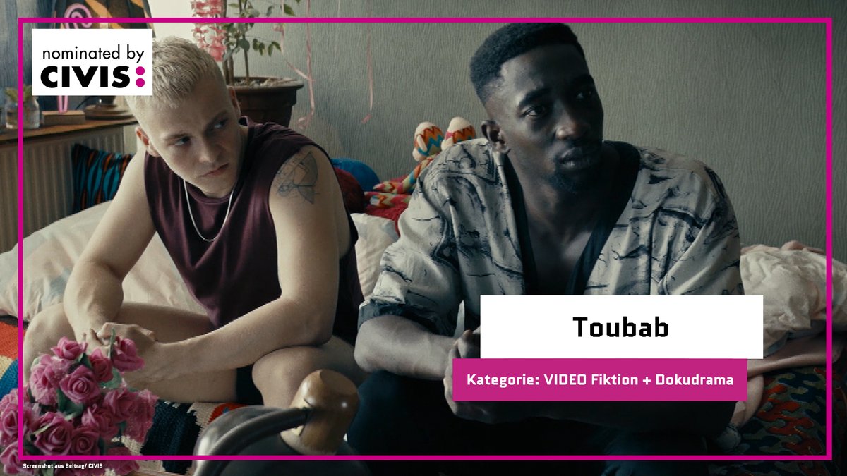 Der Fernsehfilm „Toubab“ von Florian Dietrich und Arne Dechow ist nominiert in der Kategorie CIVIS VIDEO Fiktion + Dokudrama. (ZDF) @ZDF ➡️civismedia.eu/medienpreis/me… #civis2024