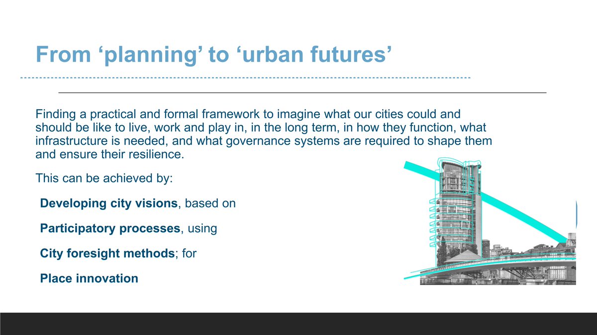 1/2 Really enjoyed presenting with @MTJProf on #urbanfutures for @UofTCities yesterday. Big thank you to our audience and to @profchapple for the warm welcome. #builtenvironment @policypress @GCHU @SCME_UoR More details on the book here: policy.bristoluniversitypress.co.uk/urban-futures