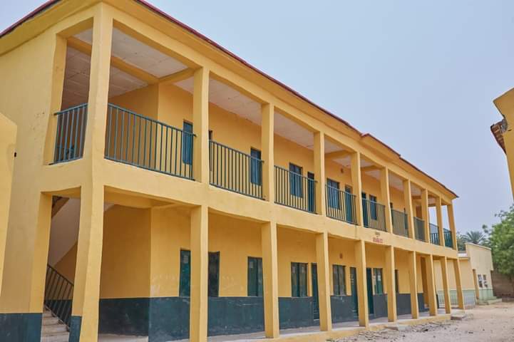Ongoing renovation of Gandun Albasa Upper Basic Secondary School by Gov. Abba K Yusuf. This is part of the restoration of the quality of basic and secondary schools in Kano State by tackling their infrastructural decay.