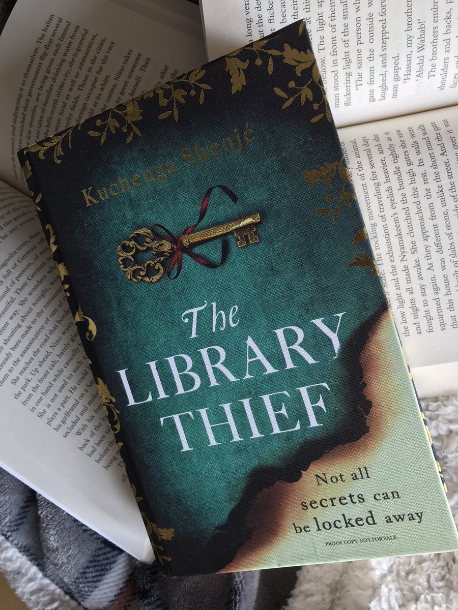 Happy publication day to #TheLibraryThief from Kuchenga Shenje Thanks to @tilda__key @BooksSphere for my beautiful proof copy. instagram.com/p/C5iQ15OAc7p/…