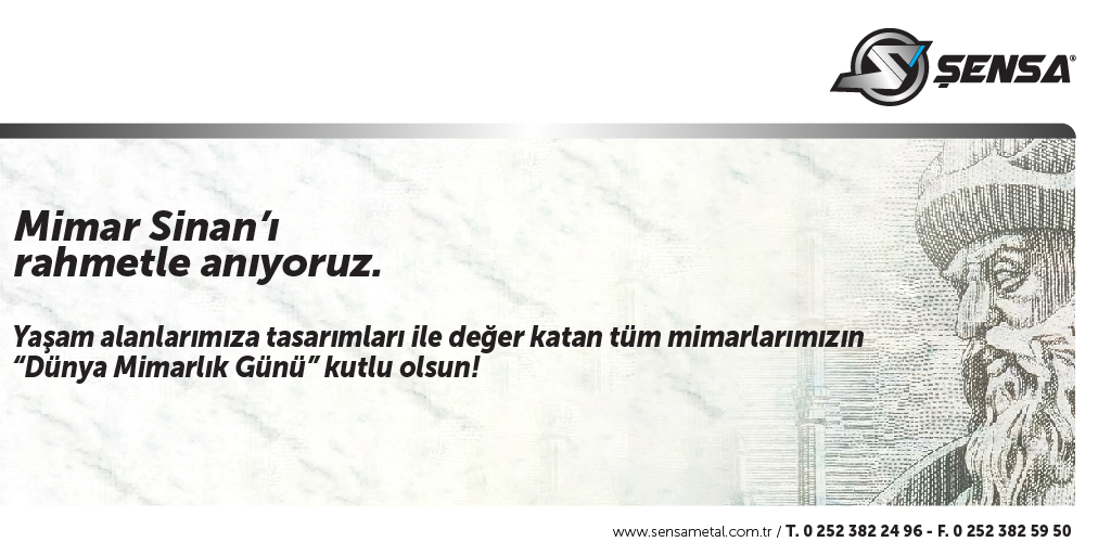 SensaBodrum's tweet photo. 📍Mimar Sinan'ı rahmetle anıyor ve 9 Nisan Dünya Mimarlık Gününü kutluyoruz.
#bodrum #ŞensaYapı #Mimar #Mimarlıkgünü #MimarSinan @bodrummimarlar https://t.co/dB7gSYiCsP