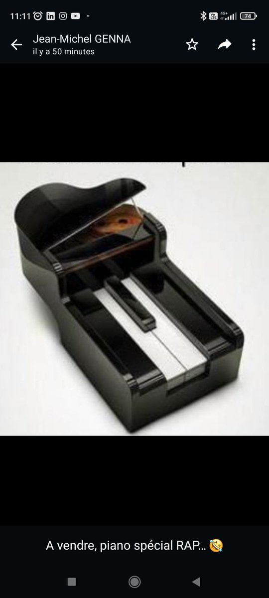 À vendre piano spécial rap !
