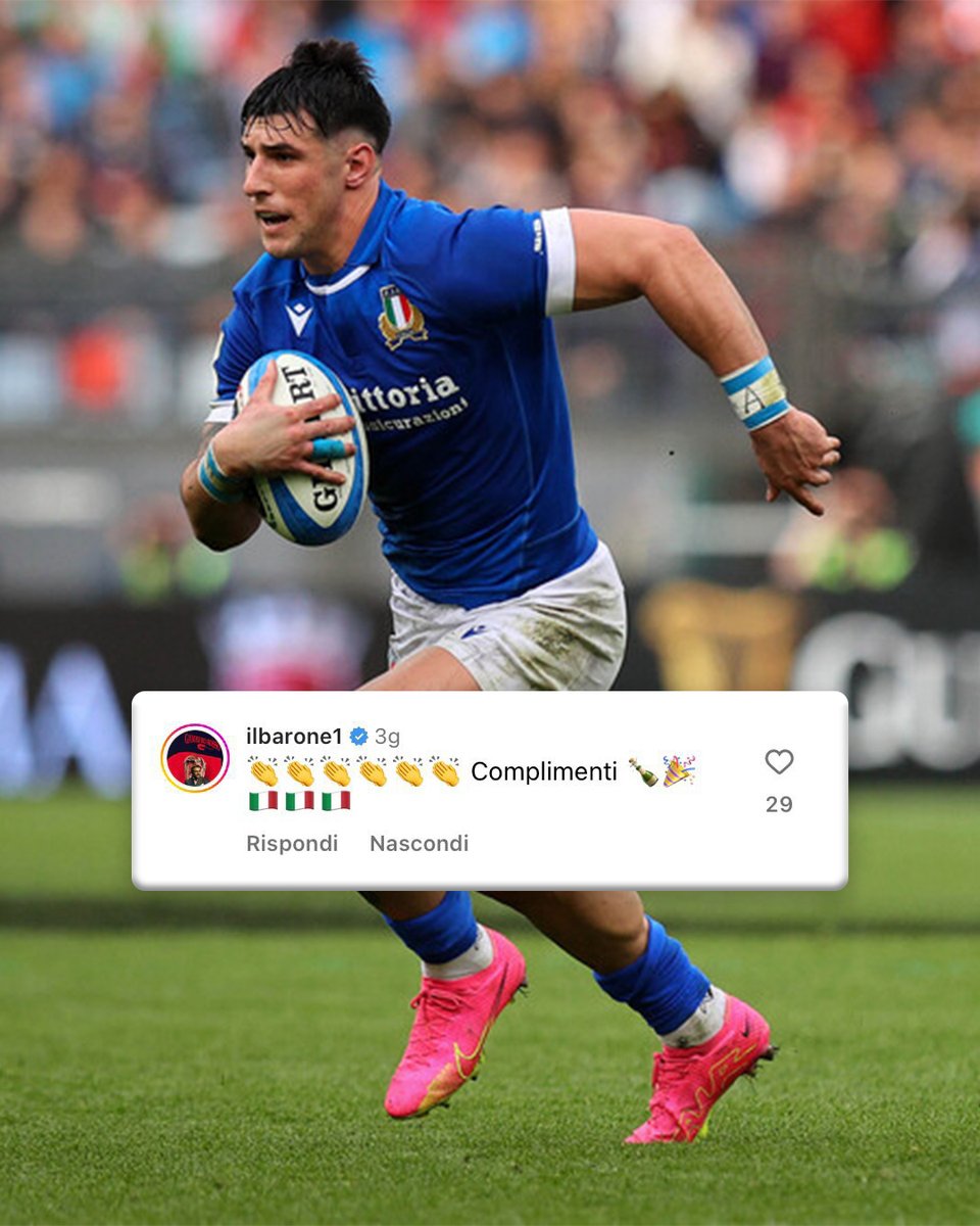 ꜰᴀᴛʜᴇʀ(ꜱ) ᴀɴᴅ ꜱᴏɴ 💙

#Italrugby @SixNationsRugby 
#insieme #rugbypassioneitaliana