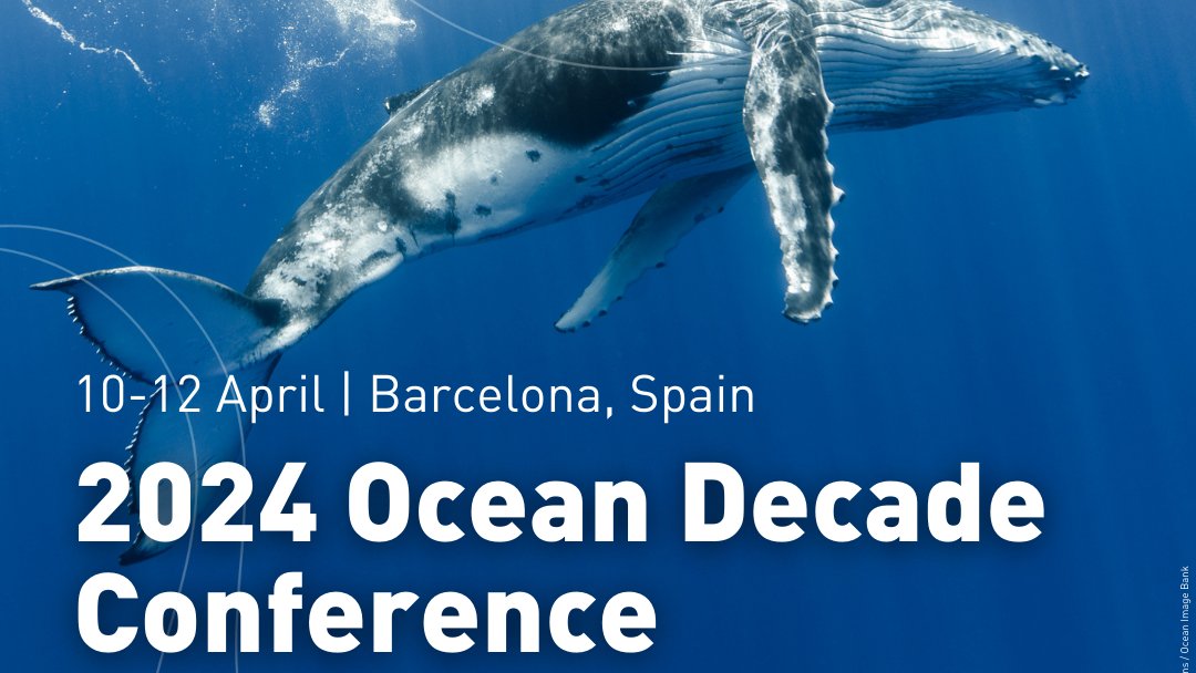 Focused on 'delivering the science we need for the ocean we want”, the #OceanDecadeConference will bring together the global community. It aims to create a new foundation for strengthening the sustainable management of the ocean and drive science-based innovation.