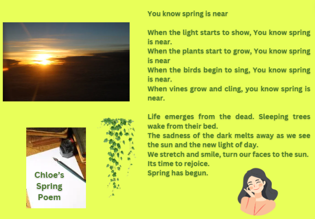 NHSLKnowledge's tweet photo. Spring Poetry Competition #springpoem 🌷Thanks Chloe 🙏  Write a short poem in any style (two verses max) about what springtime means to you. Comp ends Thur 18 April, winner notified on Thur 25 April. £20 Amazon Voucher (prize) 📧libraries@lanarkshire.scot.nhs.uk https://t.co/JvJAIuI00h
