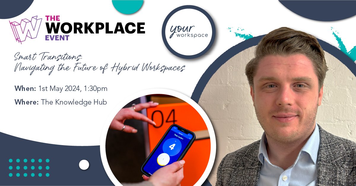 Join Tom Woodley on day 2 of The Workplace Event as he explores 'Smart Transitions' and hybrid workspaces 🧑💼🏢
 
🗓️ 1st May 2024
📍 The Knowledge Hub - Technology/Digital
🕜 1:30pm
 
Register for your FREE ticket! 👇
zurl.co/v9Wr

#TWE2024 #TheWorkplaceEvent