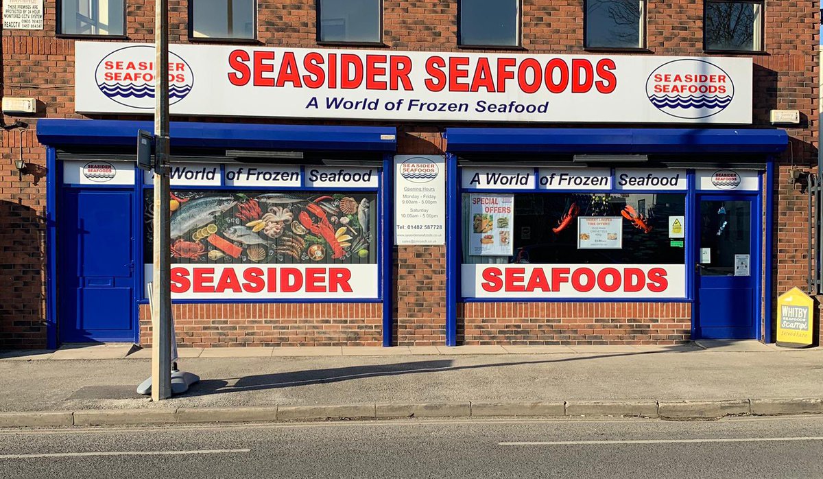 For all your frozen seafood needs…..🐟🦐🦀🐙🦑🦞

📍42-44 English Street
      Hull
      HU3 2DT

📞01482 587728

📧seasiderseafoods@cmroach.co.uk

💻seasiderseafoods.co.uk
