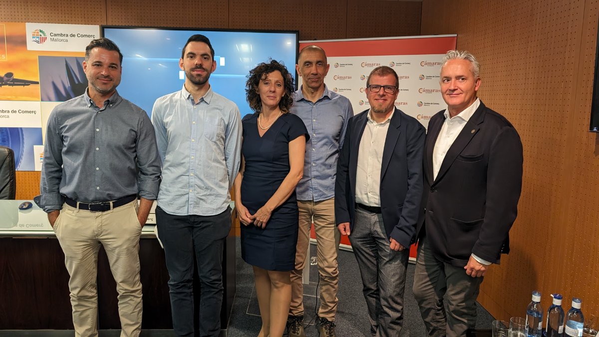 Cambra Mallorca (@cambramallorca) on Twitter photo <a href="/HisendaGOIB/">Economia, Hisenda i Innovació GOIB</a> <a href="/CeceiBalears/">CECE-Illes Balears</a> En la mesa redonda hemos conocido los casos de éxito de empresas que llevan a cabo proyectos innovadores: ROBOT SA, Savia Proyectos, <a href="/UNIVERSIDAdema/">Adema Escuela Universitaria</a>, <a href="/NscAlcudia/">Colegio NSC Alcudia</a> y TIP Data, moderada por Omar Beidas, cap de servei de innovació ¡Ha sido un placer conocer vuestra experiencia! <a href="/HisendaGOIB/">Economia, Hisenda i Innovació GOIB</a> <a href="/CeceiBalears/">CECE-Illes Balears</a> En la mesa redonda hemos conocido los casos de éxito de empresas que llevan a cabo proyectos innovadores: ROBOT SA, Savia Proyectos, <a href="/UNIVERSIDAdema/">Adema Escuela Universitaria</a>, <a href="/NscAlcudia/">Colegio NSC Alcudia</a> y TIP Data, moderada por Omar Beidas, cap de servei de innovació ¡Ha sido un placer conocer vuestra experiencia!