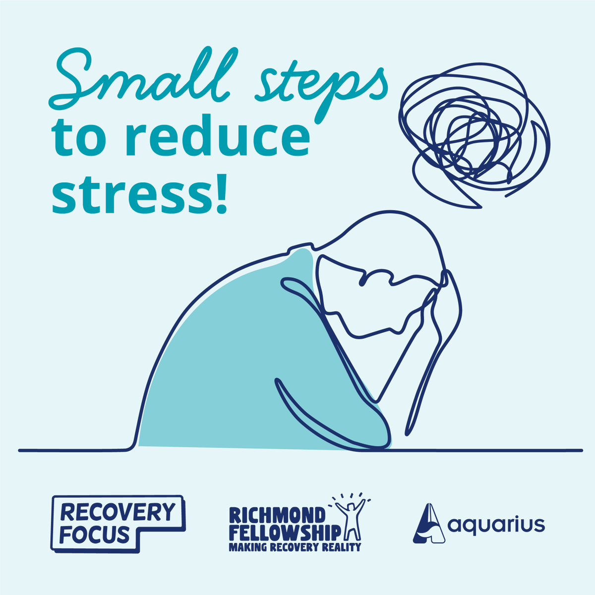 Stress can be caused by many reasons & it’s common to be overwhelmed with our day-to-day responsibilities. At the start of your week or day, try & set some realistic, achievable goals to keep you on track! #StressAwarenessMonth