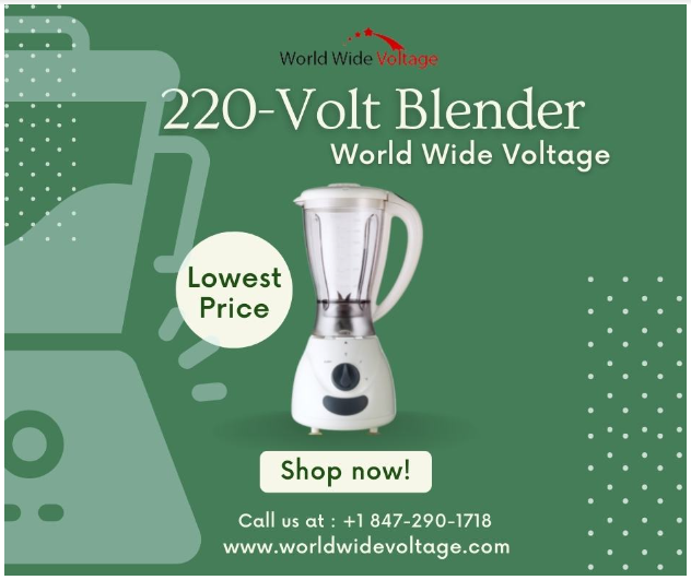 Blend, puree, and mix like a pro with our premium #220voltblenders. Whether you're whipping up smoothies, sauces, or soups, these appliances deliver unbeatable performance and reliability. Upgrade your #kitchen arsenal with the best #blenders available on worldwidevoltage.com.