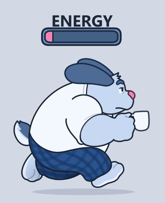 I need to recharge. 🔋🐇