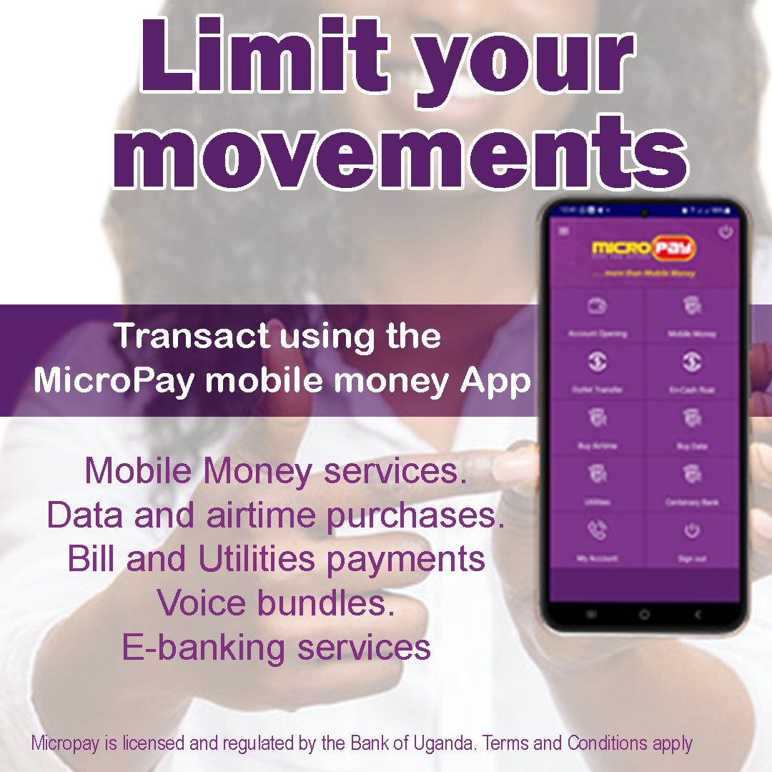 When weather calls for less movements, MicroPay is here to serve you at the comfort of your home and office with all financial services available on a one stop wallet.