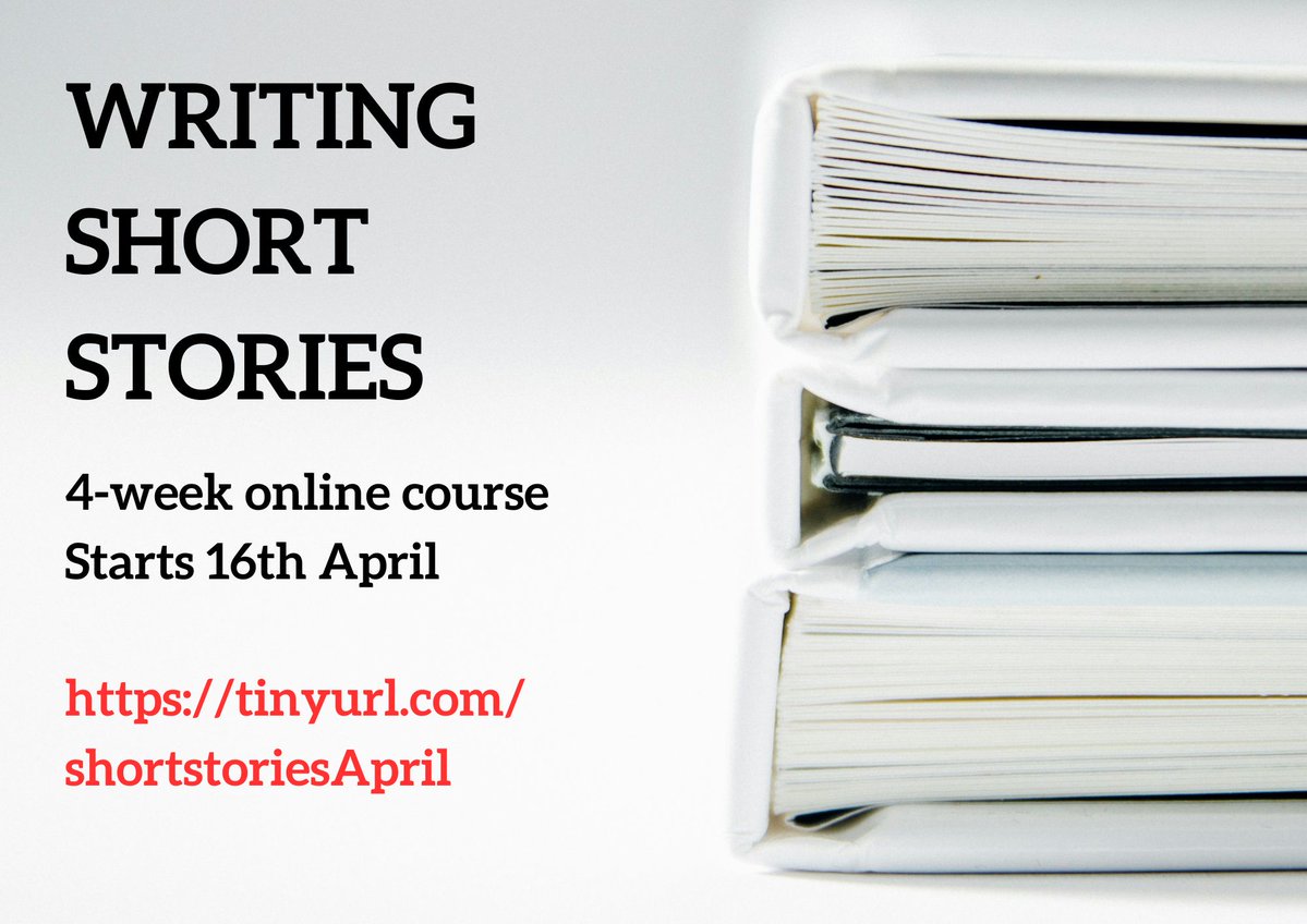 One week left to go if you fancy joining me for a lunchtime to find out more about WRITING SHORT STORIES! eventbrite.co.uk/e/writing-shor… #writing #writingcourse #writingcourses #workshop #workshops #writingworkshops #writingworkshop