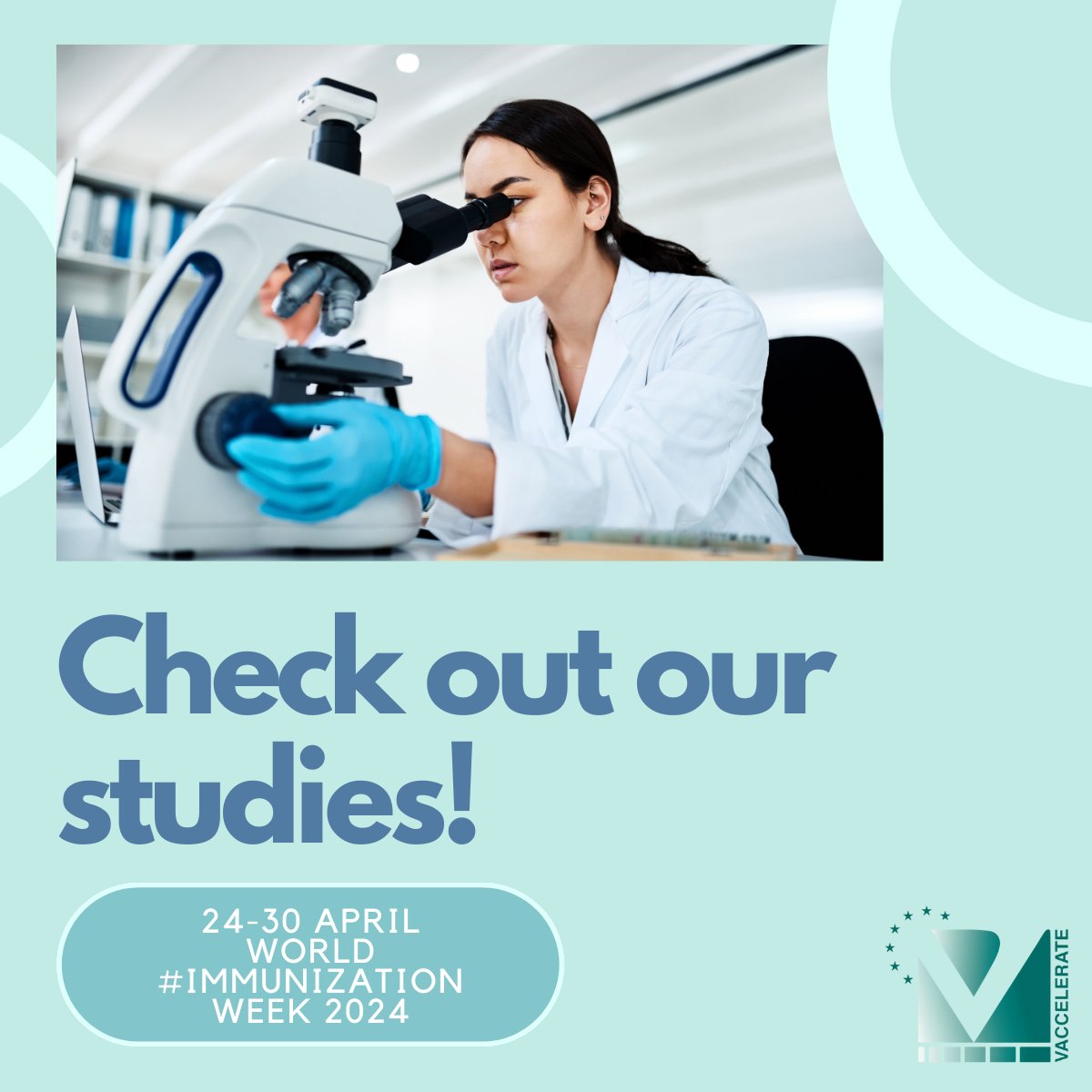 24-30 April World #Immunization Week 2024
The #COVID19 pandemic has shown how important #vaccines are. And also the research that makes them possible. These are the #VACCELERATE #clinicalstudies: vaccelerate.eu/clinical-studi…
@WHO #VaccinesWork #WorldImmunizationWeek