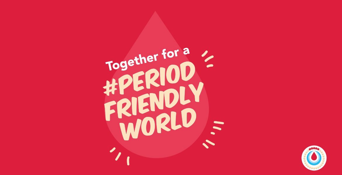 The theme for #MenstrualHealthDay is Together for a #PeriodFriendlyWorld. 

When you think of a Period Friendly World, what does it have? Share your thoughts 🩸⤵️
